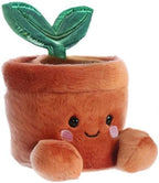 Aurora® Adorable Palm Pals™ Terra Potted Plant™ Stuffed Animal - Fun Collectible Plush for Kids and Adult Collectors - Perfect for Decorating Rooms and Birthday Gifts - Brown 5.5 Inches