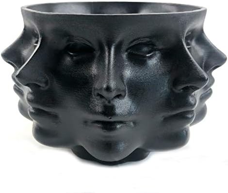 Multi-Face Succulent Planter Vase Small Face Plante Head Face Vase Home Decoration Succulent Cactus Indoor Plant Pot