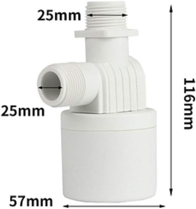 Automatic Water Level Control Valve - Float Valve for Solar Energy System, Livestock Pond, Aquarium and Irrigation (3/4" Type Above)