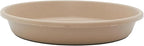 The HC Companies Flower Pot Saucers - Plastic Plant Saucer for Outdoors & Indoors - Traditional Design Plant Pot Trays for Water Drainage - Durable & Stylish Round Plant Tray (17.5-inch Sandstone)