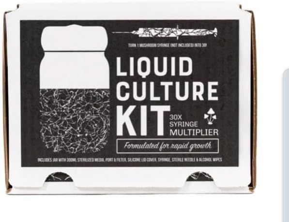 North Spore Liquid Culture Kit | 30x Spore Multiplier & Cloning Kit | Works with Spores or Liquid Culture | Made by Mycologists