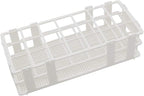 Tirifer 21 Pack 60ml Large Floral Tubes with Rack Holder for Milkweed Cuttings, Raising Caterpillars, Monarchs, Butterflies, Flower Arrangements