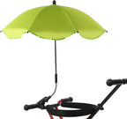 Chair Umbrella with Clamp Portable Adjustable Angle Sun Shade UPF 50+ for Beach Patio Strollers and Folding Chairs Polyester Rubber