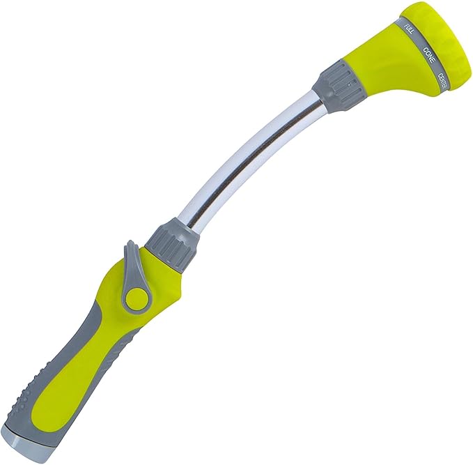 15" Watering Wand, 8 Spray Patterns, Thumb Control