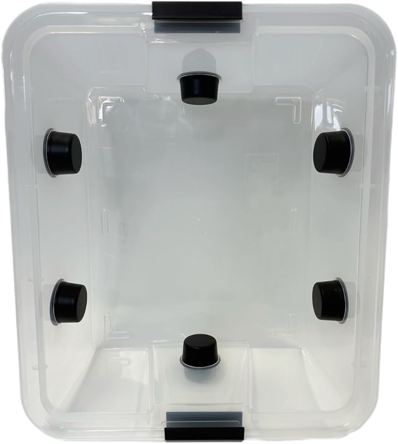Myco Labs Grower's Select Mushroom Monotub Fruiting Chamber with Filter Disks and Liner