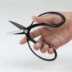 Wazakura Japanese Bonsai Trimming Care Kit Made in Japan - Traditional Bonsai Scissors 7inch(180mm) + Sap Rust Eraser Gift Box Set