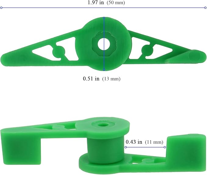 KEILEOHO 120 PCS 360 Degree Adjustable Plant Clips, Plant Branches Bender Stem Trainer Clips, Plant Low Stress Training Clips for Low Stress Training Plant Stem Support, White and Green