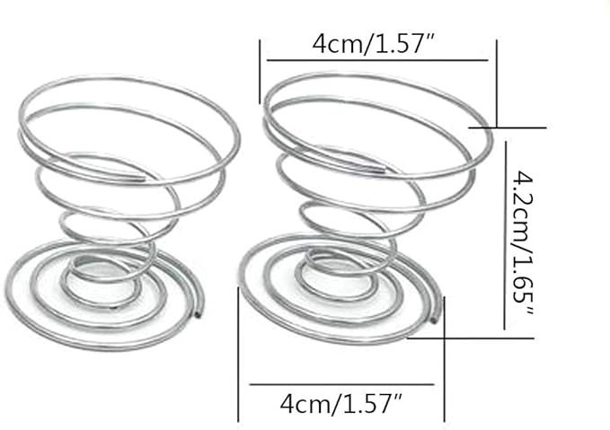 20 PCS Stainless Steel Plant Display Racks Air Plant Stand Airplant Container Make Home for and Fashionable Durabl Metal