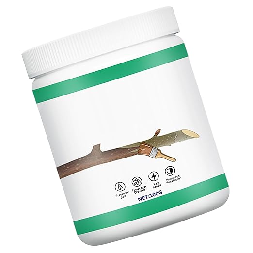 Tree Wound Pruning Sealer Healing Paste Lime Plaster Grease Professional Grade Plant Protector for Roses Fruit Trees Shrubs Bonsai Grafting Wound Care