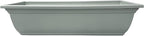The HC Companies 24 Inch Mojave Window Planter Box with Drainage Holes, Lightweight UV-Resistant Plastic Outdoor Planters, 2-Pack Flower Box for Garden & Home Decor, Sage Green