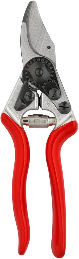 Felco Pruning Shears (F 6) - High Performance Swiss Made One-Hand Garden Pruners - 100052385 Bundle with Felco F 910+ Holster, 35x15x5 cm, Tan