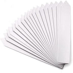 KINGLAKE Large Plant Labels,Plastic Plant Tags 7.8 Inch,100 Pcs Nursery Garden Labels Plants Markers for Outdoor Garden Waterproof,Plants Name Tags White with Marking Pen