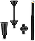 NFESOLAR Fountain Nozzle Kit, 4 Fountain Spray Patterns, Height and Water Flow Adjustable, for Garden Pond Fountain Pump