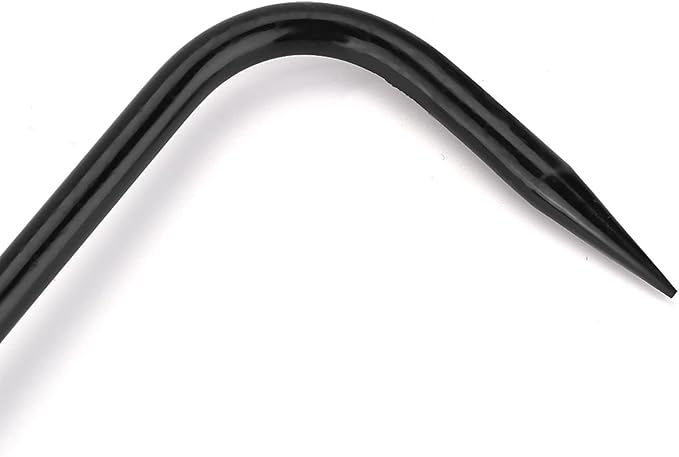 Bonsai Root Hook, Gardening Manganese Steel Root Rake with Ergonomic Wooden Handle, Bonsai Tools for Potted Plants Gardening Work Weeding Tool