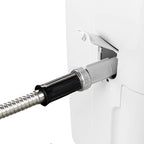 Beaulife Metal Short Garden Hose 3ft Connectors, Drainage Hose for Dehumidifier Small Water Hose Extension High Pressure Bib Reel Extender, Drinking Water Hose for RV Outdoor