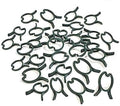 KINGLAKE 150 Pcs Plant Garden Clips,Flower,Vine & Vegetable Plant Support Clips Great for Holding Plant Stems