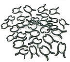 KINGLAKE 150 Pcs Plant Garden Clips,Flower,Vine & Vegetable Plant Support Clips Great for Holding Plant Stems