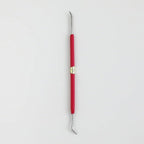 Wazakura Small Double Jin Knife for Bonsai 6.8 inches (175 mm) Made in Japan, Deadwood Carving Tool, Japanese Shari Bark Scraper - Silver