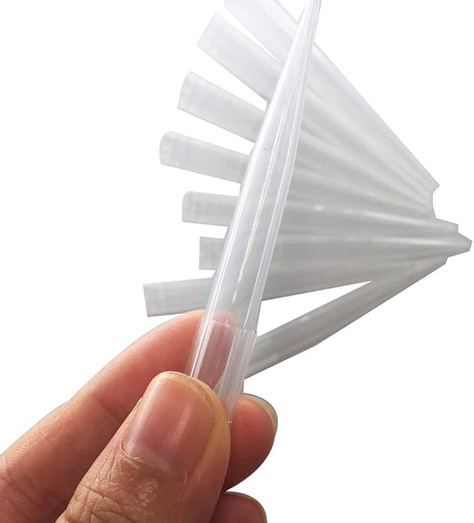 Fresh Flower Cake Spikes Clear Plastic Flower Water Tubes Floral Tubes for Flower Arrangements (L)
