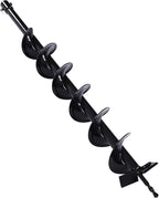 DYRABREST 4 inch Garden Plant Flower Bulb Auger Spiral Hole Drill for Post Holes Replacement Earth Digger Planting Drill (4' Drill Bit)