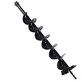 DYRABREST Auger Drill Bit 4''Garden Plant Flower Bulb Auger Spiral Hole Drill for Post Holes Replacement Earth Digger Planting Drill