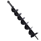 DYRABREST Auger Drill Bit 4''Garden Plant Flower Bulb Auger Spiral Hole Drill for Post Holes Replacement Earth Digger Planting Drill