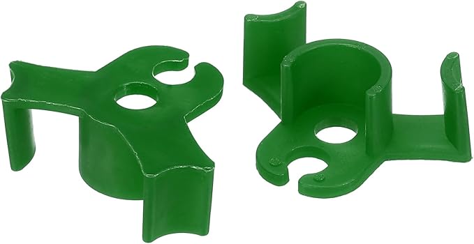 PATIKIL 90 Degree Plant Bender, 100 Pcs Plastic Plant Stem Training Clips for Low Stress Training, Green