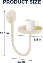 Bamworld Wall Plant Holder Wall Planters for Indoor Plants Plant Hanger Indoor Window Plant Shelves Hanging Plant Holder Window Plant Hanger Plant Decor White 3pcs