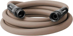Flexzilla Colors Lead-In Garden Hose 5/8in. x 10ft., Lightweight All-Weather Water Hose, Durable and Flexible, Leak-Free Connections, Brown Mulch