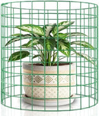 10 Pack Plant Protectors from Animals |30PCS13 x13 Metal Wire Mesh Garden Plant Cages for Gardening Supplies | Chicken Wire Cloche Plant Protectors for Rabbits Chickens Ducks