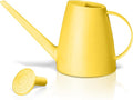Plastic Watering Can - for Home Plant Garden - 1/2 Gallon - Yellow