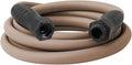 Flexzilla Colors SwivelGrip Garden Hose 5/8 in. x 10 ft., Lightweight All-Weather Water Hose, Durable and Flexible, Leak-Free Connections, Brown Mulch