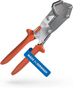 Original LÖWE Pro Hose Shears 5.504 with Triangular Blade for Industrial & Craft Applications | Sharp and handy shears for precise cutting of pipes, hoses & fuel lines | Made in Germany
