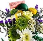 Get Lucky Fresh Cut Live Flowers Arranged in a Takeout Container with Your Personal Message Tucked Inside a Fortune Cookie