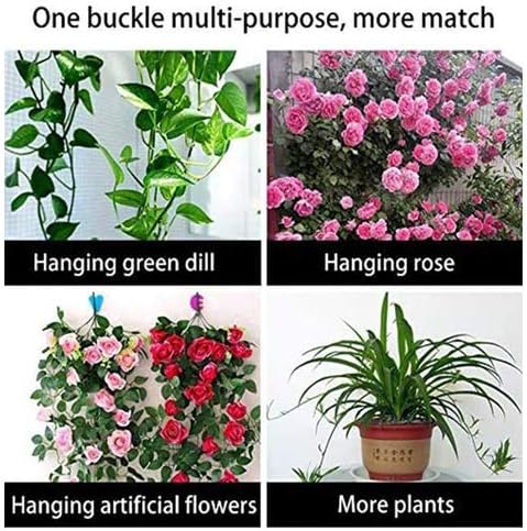 Plant Clips-Plant Climbing Wall Fixture Clips 110PCS, Invisible Clips For Climbing Plants，Self-Adhesive plant wall clips For Plant Support, Sticky Plant Fixture Clips Plant Holder For Pothos