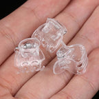 50Pcs Transparent Plant Orchid Clips,Flowers Fixer for Garden Vine Stem Plants Climbing Clasp for Support,Orchid Clips for Plants Support Garden Stakes