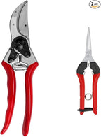 FELCO F-2 Classic Hand Pruner and FELCO 322 Snips