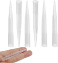 HAHIYO 60PCs 2.8x0.4Inch Transparent Plastic Floral Tubes Mini Floral Water Tubes Flower Vials for Plants Fresh Flowers Arrangement Decoration Milkweed Cutting Florist Supplies