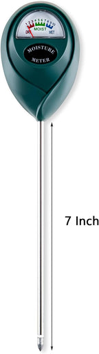 Soil Moisture Meter for House Plants, Plant Water Meter,Plant Moisture Meter for House Plants and Outdoor Plants, No Batteries Required (Green)