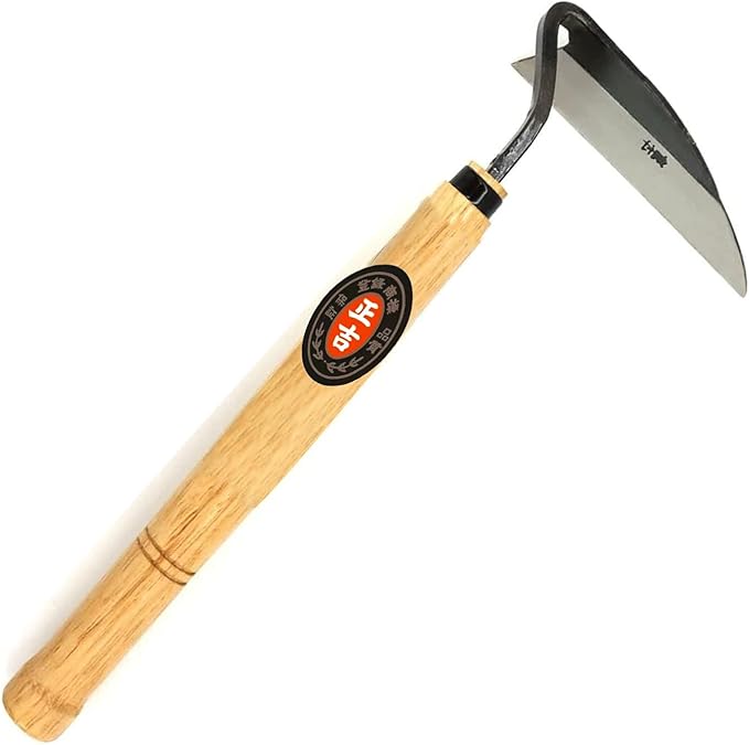 Kana Hoe 217 Japanese Garden Hand Hoe Sickle (Left-Handed)