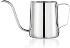 Small Watering Can for Indoor Plants, Mini Indoor Watering Can with Long Spout and Handle 12 Oz / 350 ml Rust-Proof 304 Stainless Steel Material