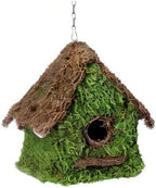 SuperMoss (56012) Maison Birdhouse with Chain, 11 by 12-Inch, Fresh Green