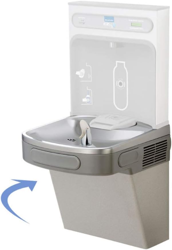 Elkay LZS8WSL Drinking Fountain Light Gray Granite