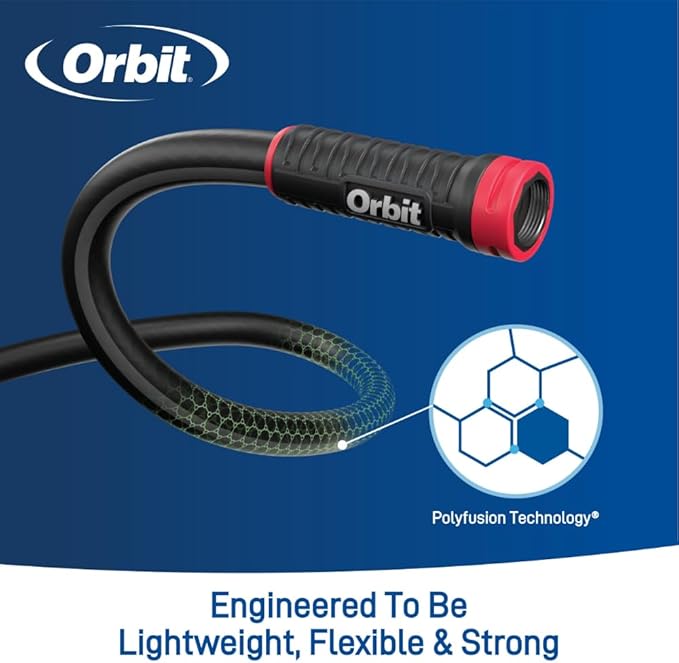 Orbit Pro POLYFUSION Heavy Duty Water Hose (50-Foot x 5/8-Inch)