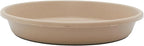 The HC Companies Flower Pot Saucers - Plastic Plant Saucer for Outdoors & Indoors - Traditional Design Plant Pot Trays for Water Drainage - Durable & Stylish Round Plant Tray (16-inch Sandstone)