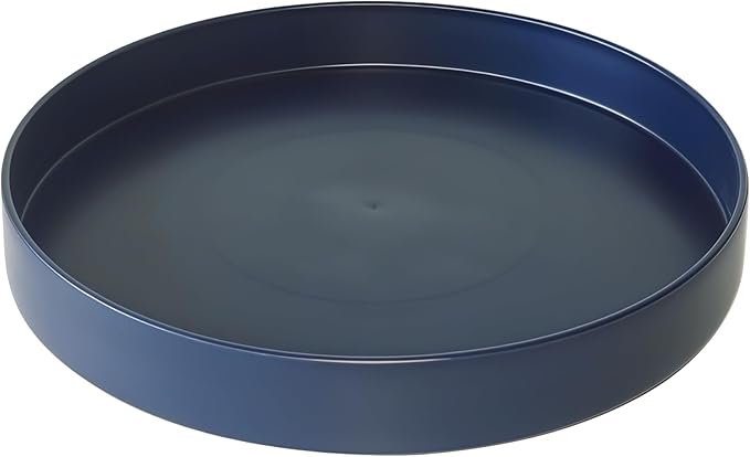 1 Pack 10 inch Plant Saucer Drip Tray, Heavy Sturdy Plastic Planter Flower Pot Drainage Tray Plate Saucers for Indoor Outdoor Garden, Plant Water Drip Trays for pots Base (10", Blue)