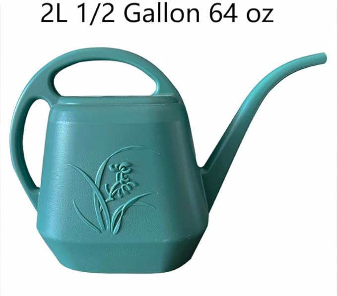 Hand Plant Watering Can - Green - 1/2 Gallon