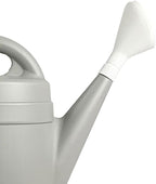 Standard Watering Can - Plant Watering Can - Small Plastic Garden Water Pot for Indoor Outdoor Plants Flowers by The HC Companies, 2 Gallon, Cool Gray