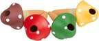 Terracotta Self Watering Devices Premium Self Watering Spikes Upgraded Planter Insert Device Irrigation Dripper Professional Garden Automatic Plant Accessories 4 Packs (Colorful Mushroom2.0)