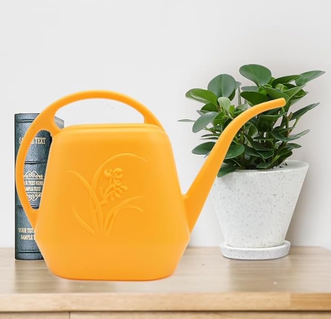 Hand Plant Watering Can - Yellow - 1/2 Gallon